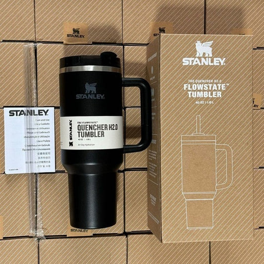 Stanley 40oz Stainless Steel Tumbler – Vacuum Insulated (With Box)